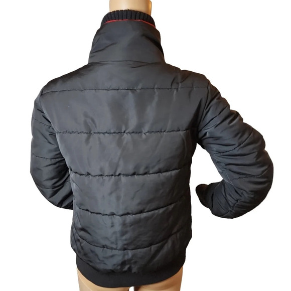 Guess Black puffy coat. Women's size small. - Picture 6 of 16